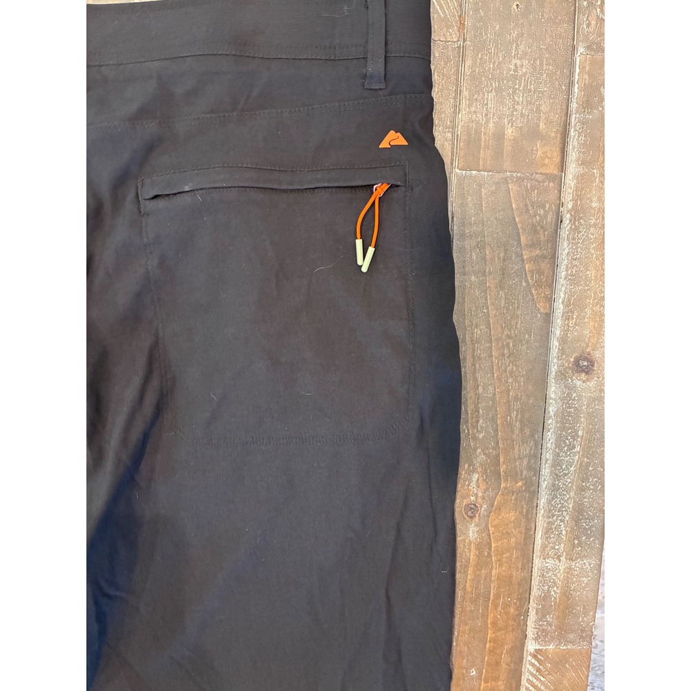 Ozark Trail Mens Hiking Pants Black Size 40 Technical Outdoor Trekking Trousers - Picture 4 of 6
